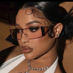 Affordable Fashion Finds Gold-Tinted Sunglasses